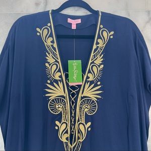Lilly Pulitzer navy tunic dress